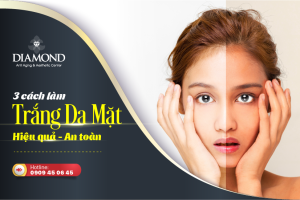 Cách làm trắng da mặt