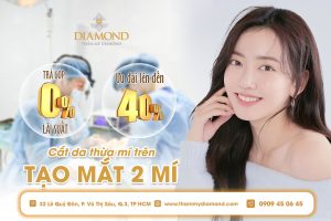 Cắt da thừa mí trên tạo mắt hai mí
