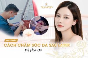 Chăm sóc da sau laser