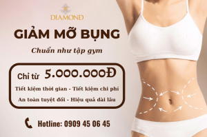 Giảm mỡ bụng chuẩn như tập gym