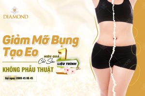Giảm mỡ bụng tạo eo