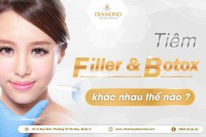 Khác nhau giữa filler và botox