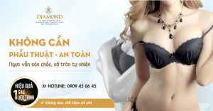 Nâng ngực săn chắc nở tròn không phẫu thuật