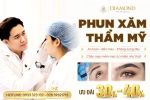 Phun xăm chân mày