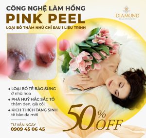 Pink Peel loại bỏ nhũ thâm