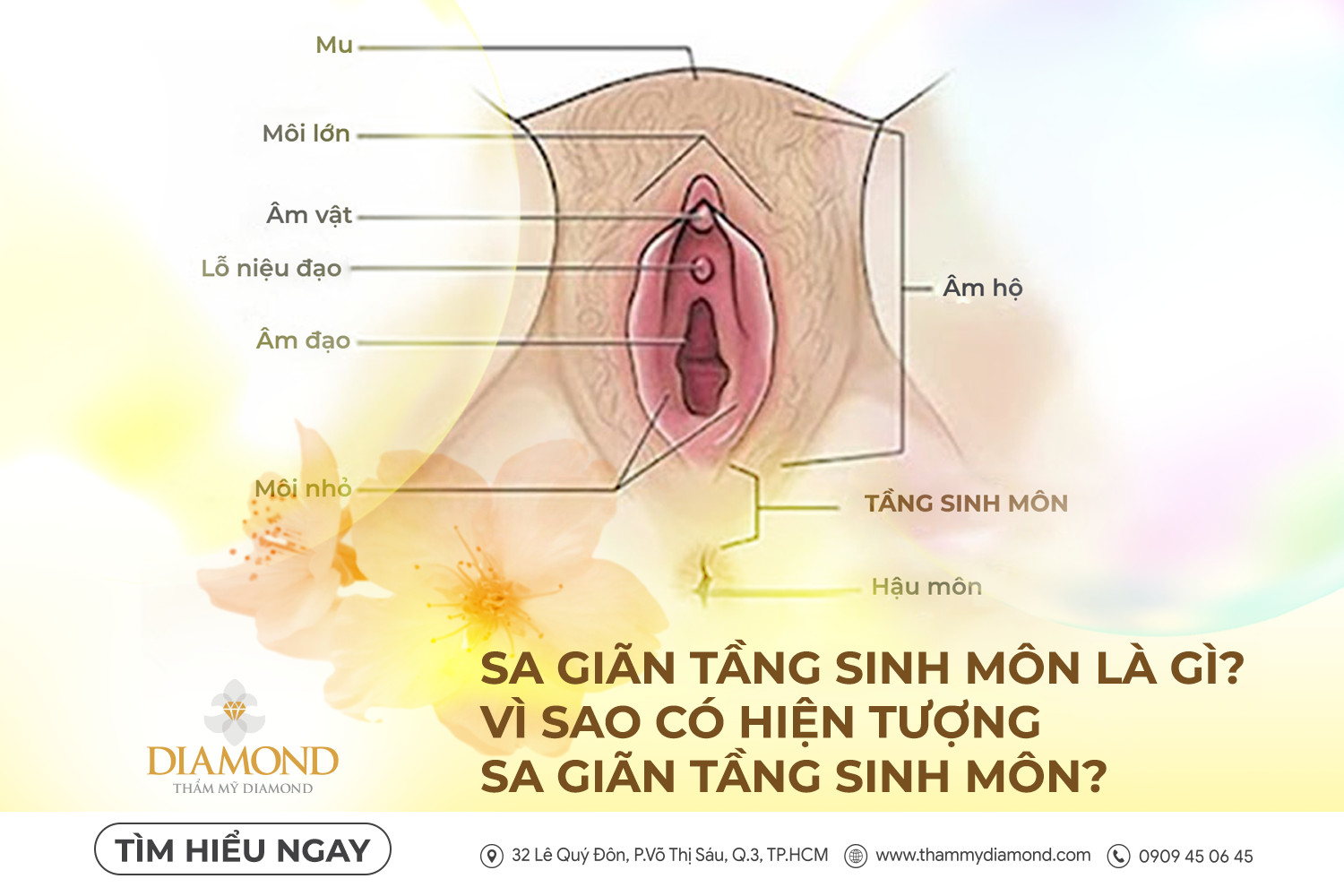 Sa giãn tầng sinh môn là gì?