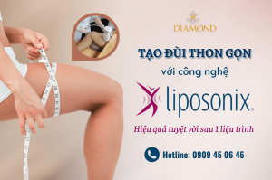 Tạo đùi thon gọn với liposonix