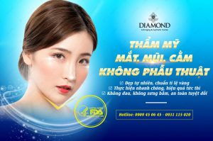 Thẩm mỹ mắt mũi cằm không phẫu thuật