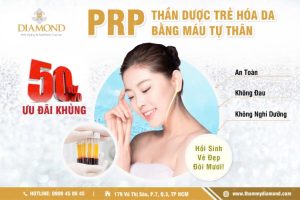 Thần dược trẻ hóa da bằng máu tự thân prp