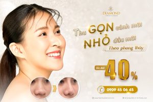 Thu gọn cánh mũi theo phong thủy