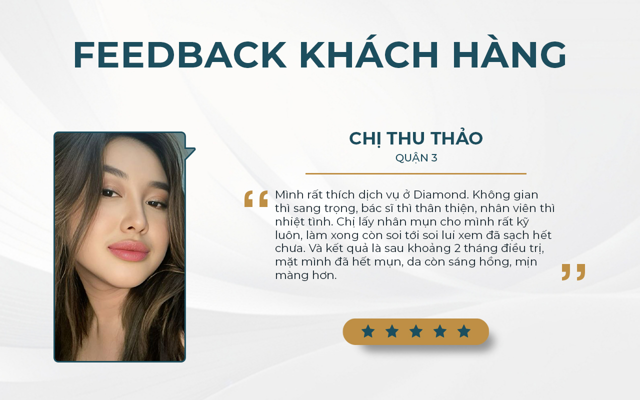 Feedback khách hàng điều trị mụn 1