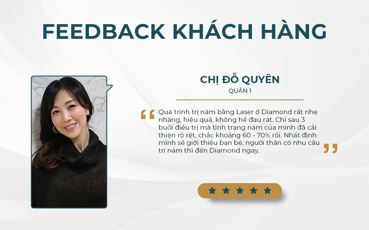 Feedback khách hàng điều trị nám 1