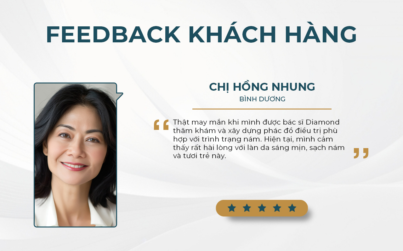 Feedback khách hàng điều trị nám 2