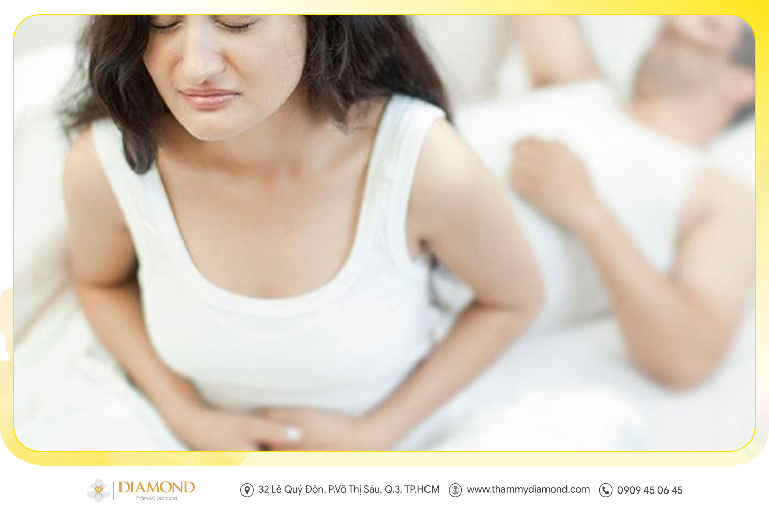 Đau đớn khi giao hợp chỉ vì khô âm đạo