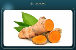Trị thâm bằng nghệ tươi