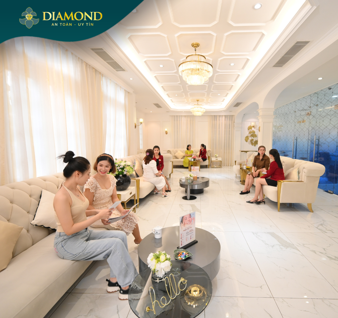 Sảnh chờ Thẩm Mỹ Diamond